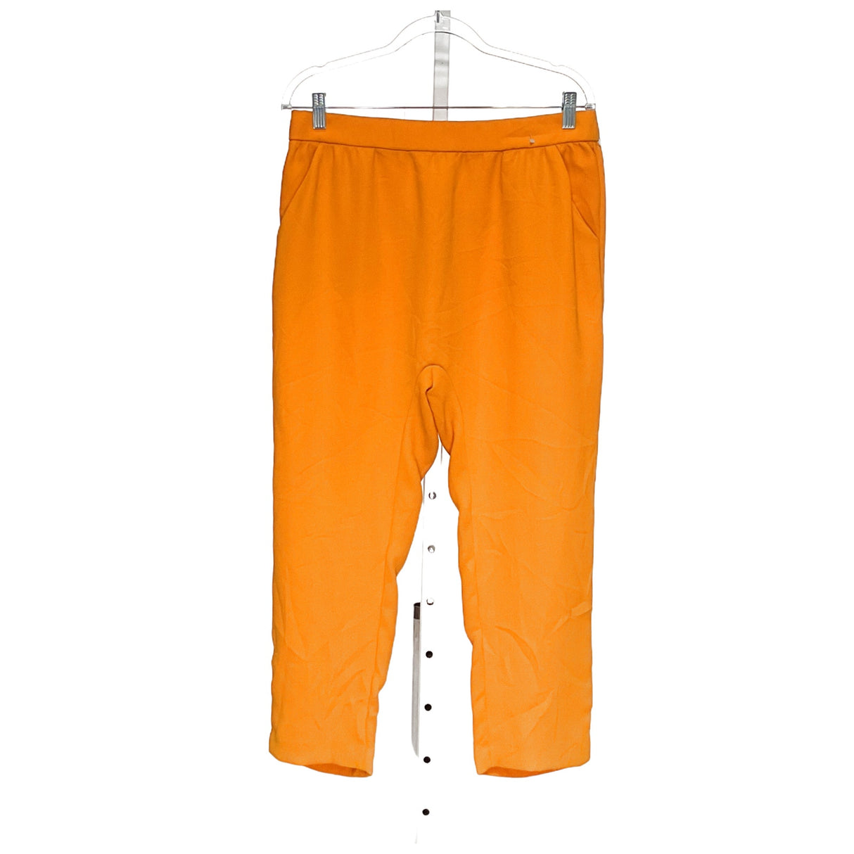 ZARA Yellow Cropped Pants