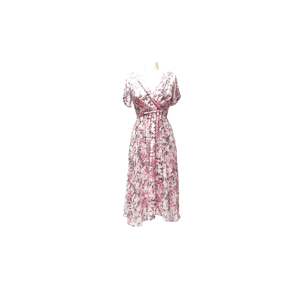 DKNY Pink Wrap Dress- Size 6