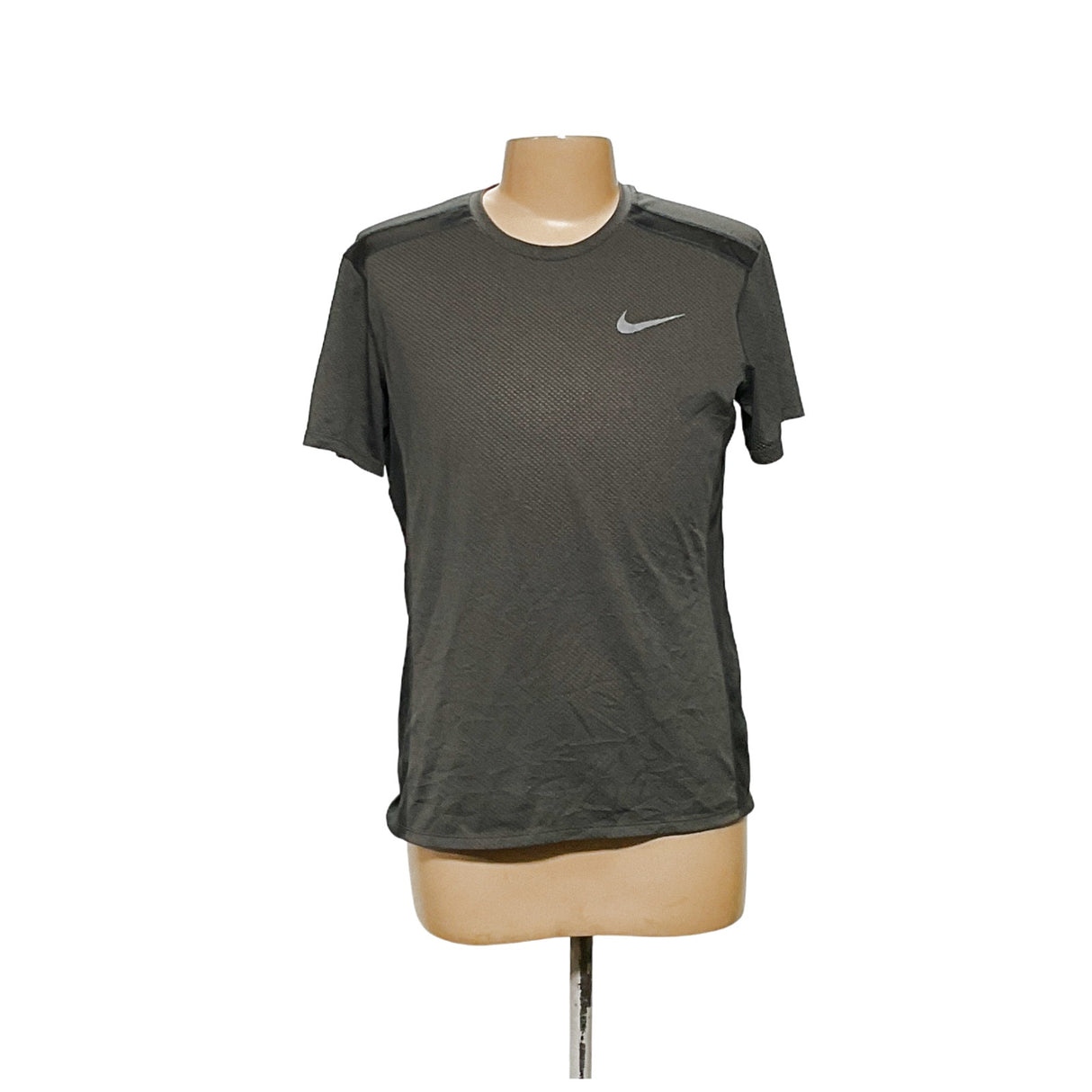 Nike Men's Gray Microfiber T-Shirt