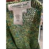 Coldwater Creek Pullover Sweater Green L