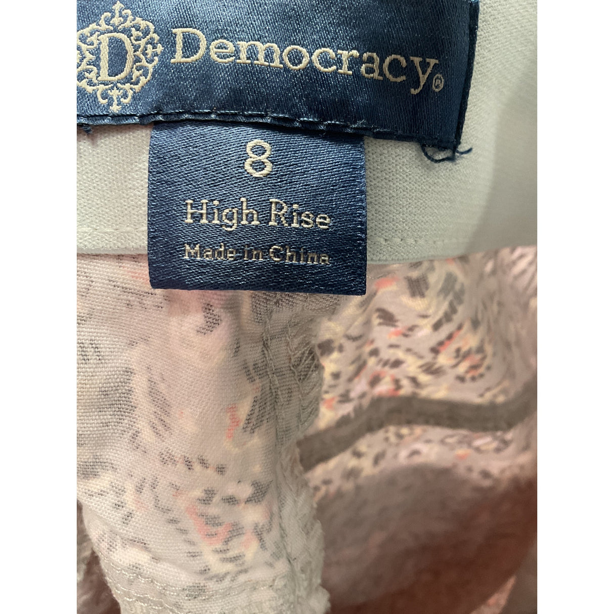 Democracy Multicolor Bermuda Shorts - Size 8