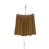 DKNY Brown Pleated Short Skirt L