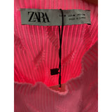 ZARA Pink Polyester Tank Top