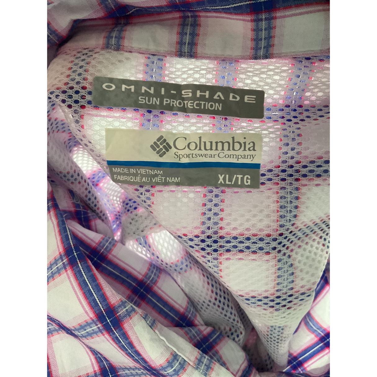 Columbia Men's Multicolor Dress Shirt XL