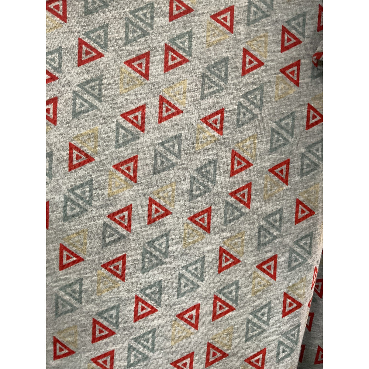 Lularoe Gray Geometric Shift Dress 2XL