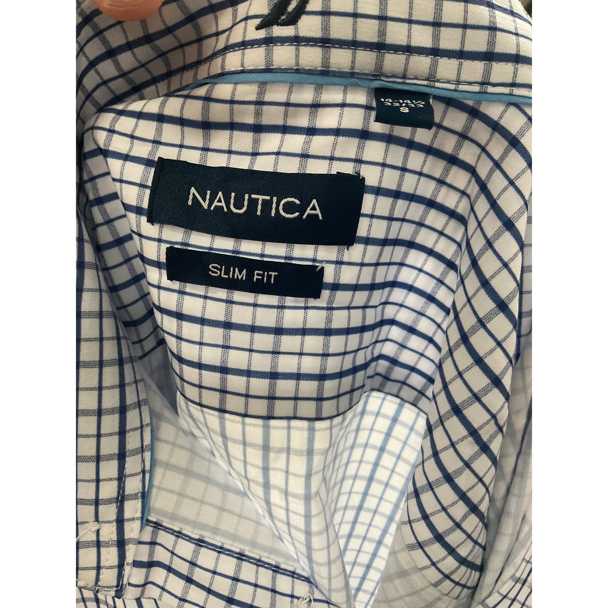 Nautica Multicolor Long Sleeve Button-Up Shirt Size S