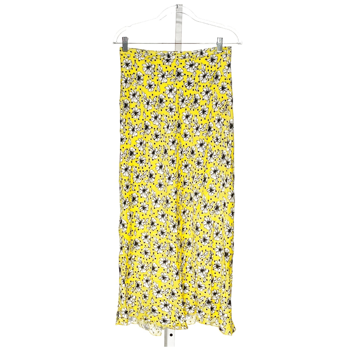 ZARA Yellow Maxi Skirt - Women's S