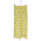 ZARA Yellow Maxi Skirt - Women's S