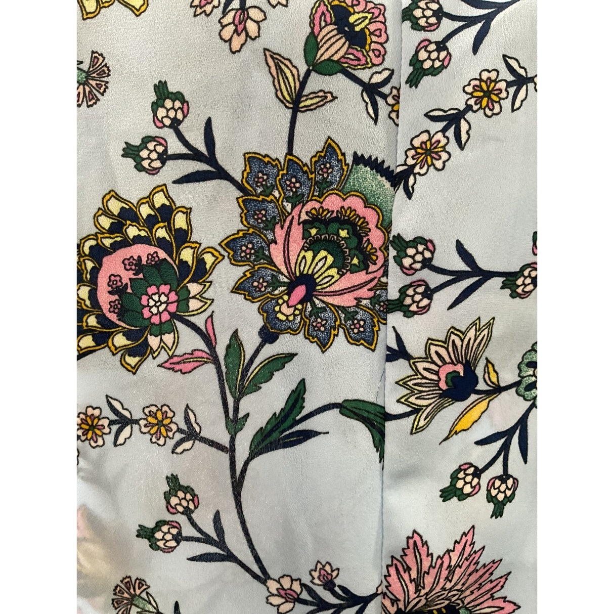 Banana Republic Blue Floral Blouse XS Petites
