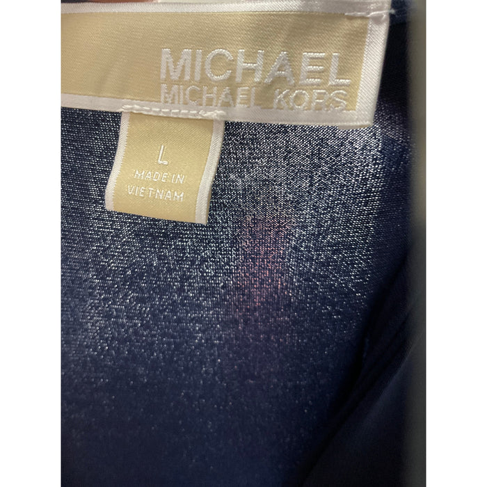 Blue Michael Kors Shift Dress, Size L