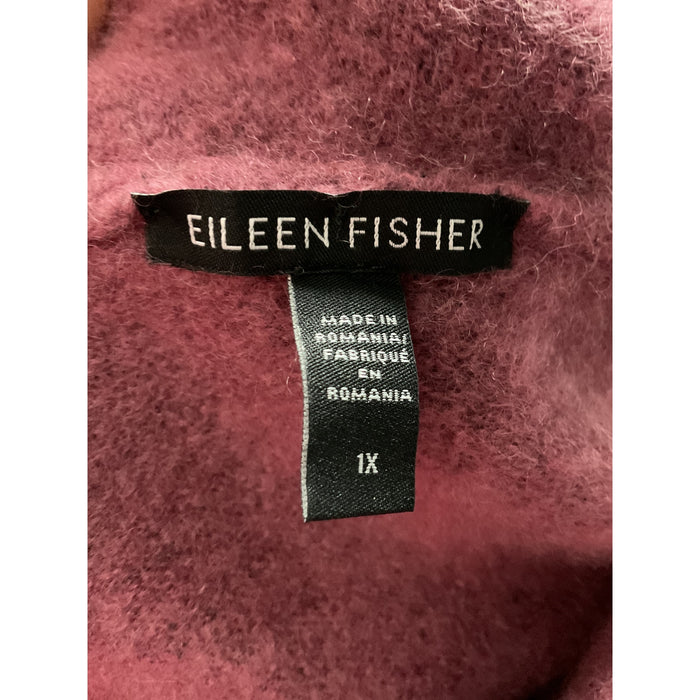 Eileen Fisher Pink Cardigan Sweater 1X