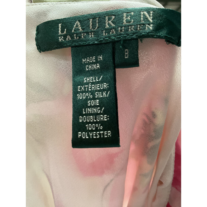 Lauren Ralph Lauren Silk A-Line Skirt