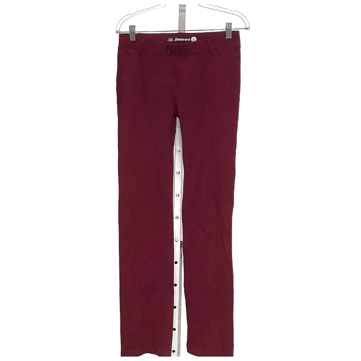 Betabrand Red Ankle Pants - Women's Size S