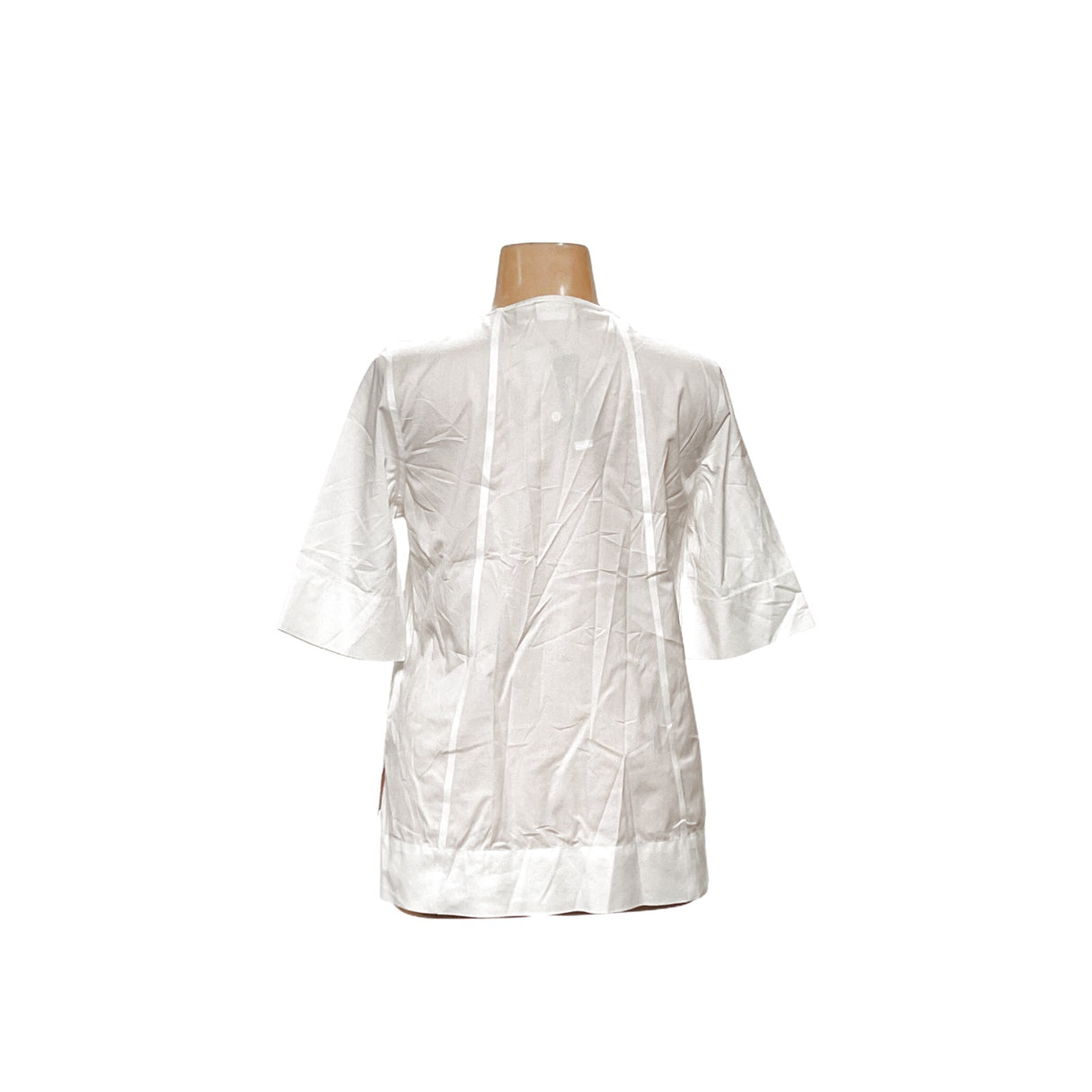 Chico's White Button-Up Top, Size 2