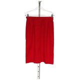 Pendleton Red Wool A-Line Skirt - Size 12