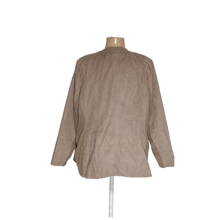 Catherines Brown Jacket - Women's 2X