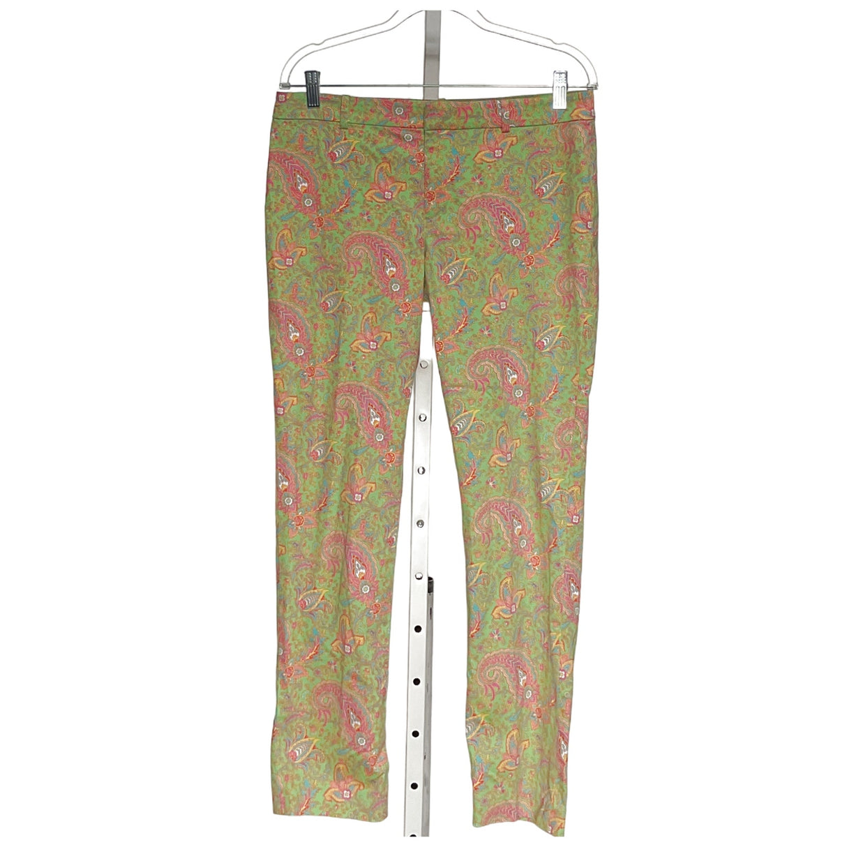 Lauren Ralph Lauren 8 Multicolor Cotton Ankle Pants