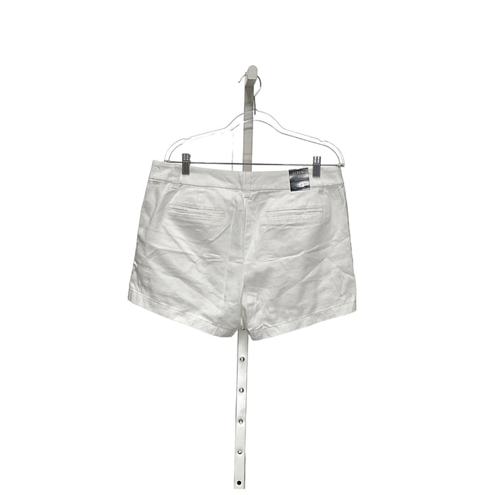 J. Crew White Sailor Shorts, Size 12