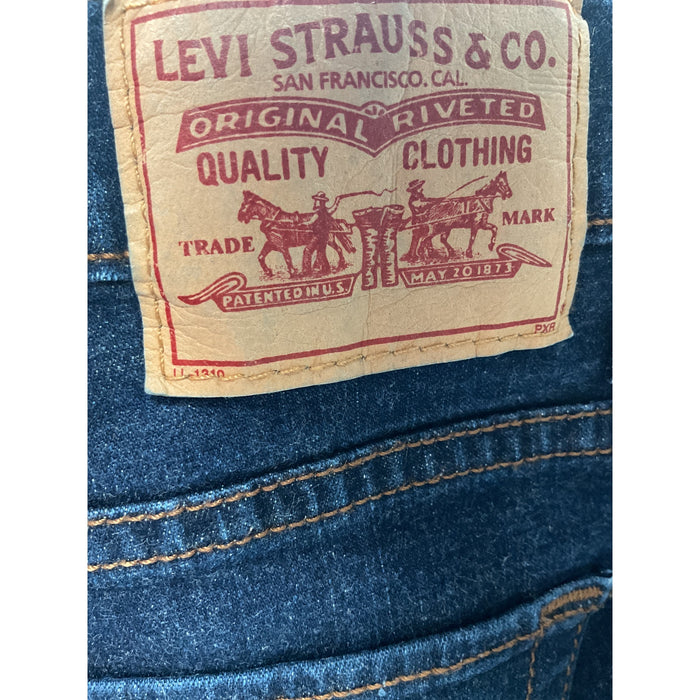 Levi's Women's Blue Ankle Jeans - Size 4