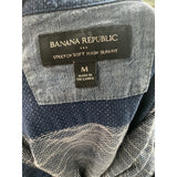 Banana Republic Blue Men's Button-Up Shirt