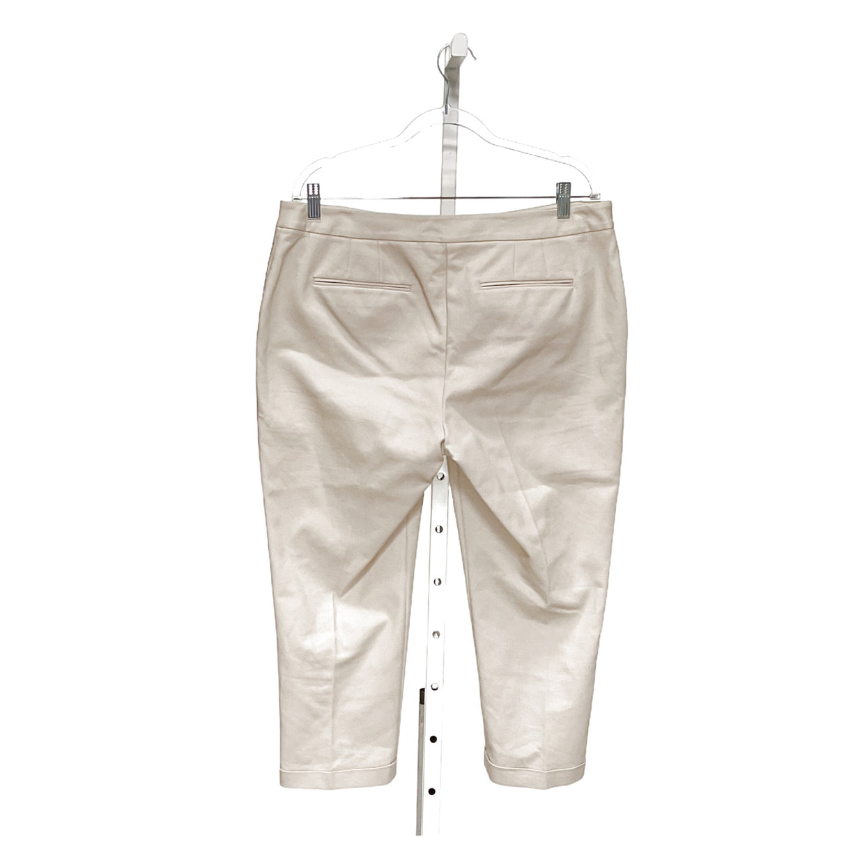 Chico's Petites Cream Capri Pants