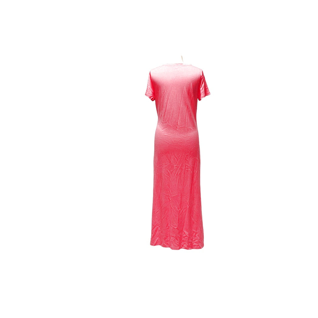 LOFT Pink Long Maxi Dress - Size L