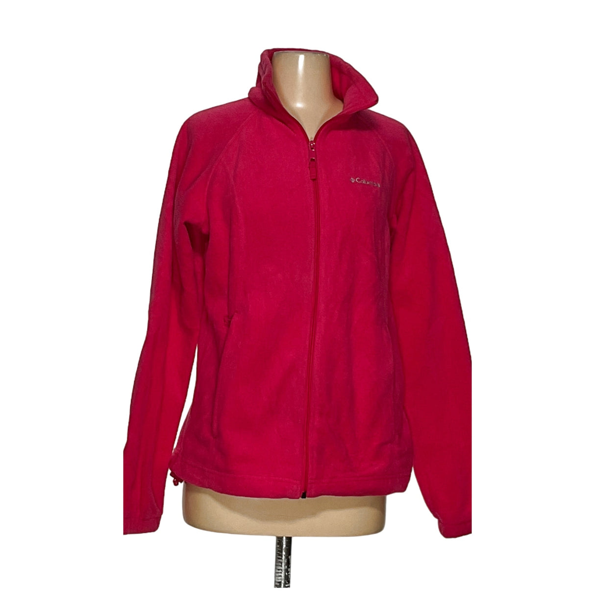 Columbia Pink Full Zip Sweater M