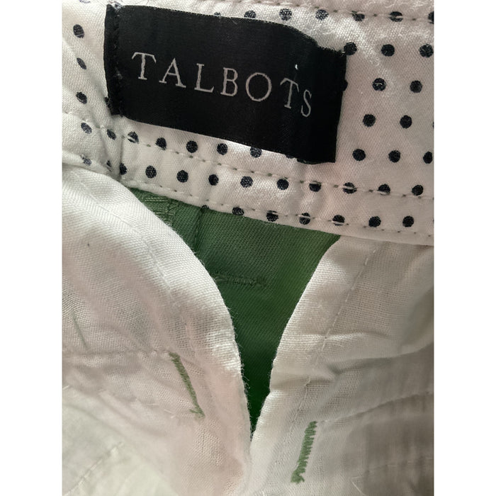 Talbots Green Capri Pants