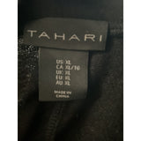 Tahari Black Rayon Cardigan - XL