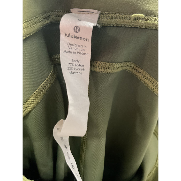 Lululemon Green Size 6 Women's Leggings