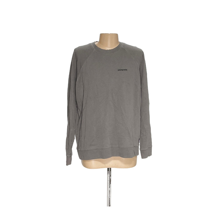 Patagonia Men's Gray Cotton Pullover Sweater