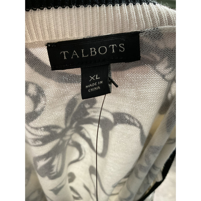 Talbots Multicolor Cotton Tank XL Plus