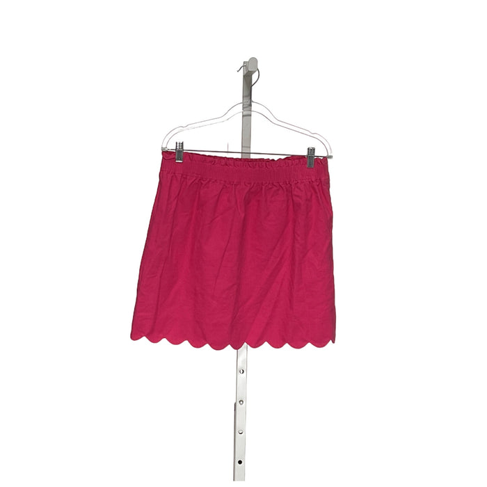 J. CREW Pink Linen Mini Skirt - Size 12