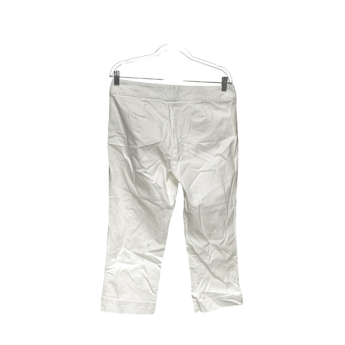 Lauren by Ralph Lauren White Capri Pants