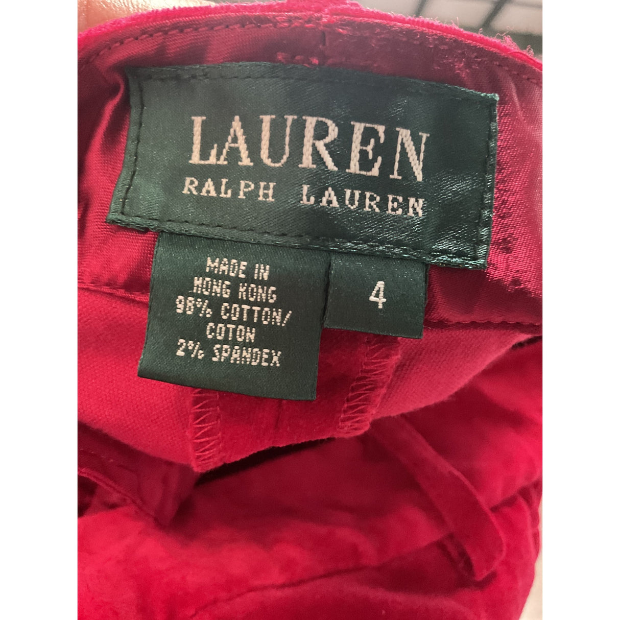 Ralph Lauren Red 4 Dress Pants - Women's