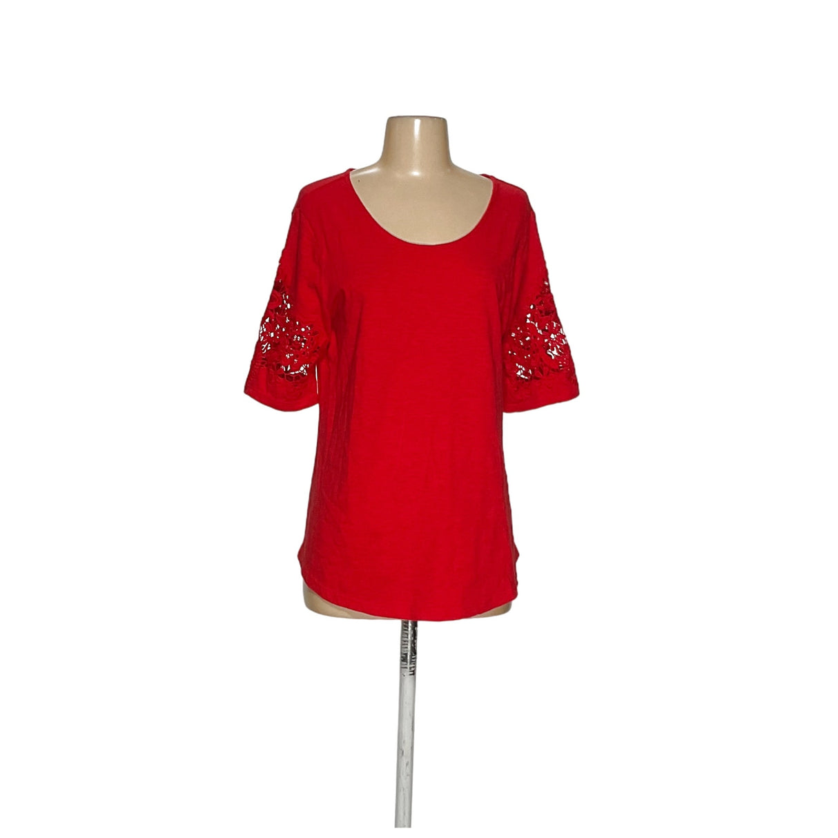 Charter Club Red Cotton Blouse - Women's M