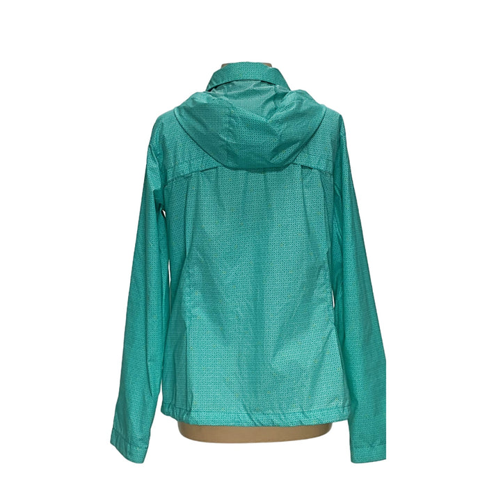 Columbia Green Windbreaker Jacket XL