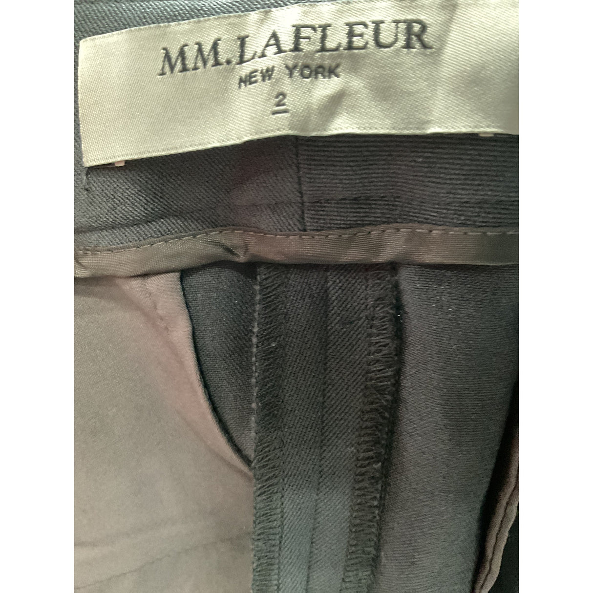 MM. LaFleur Gray Ankle Pants - Size 2