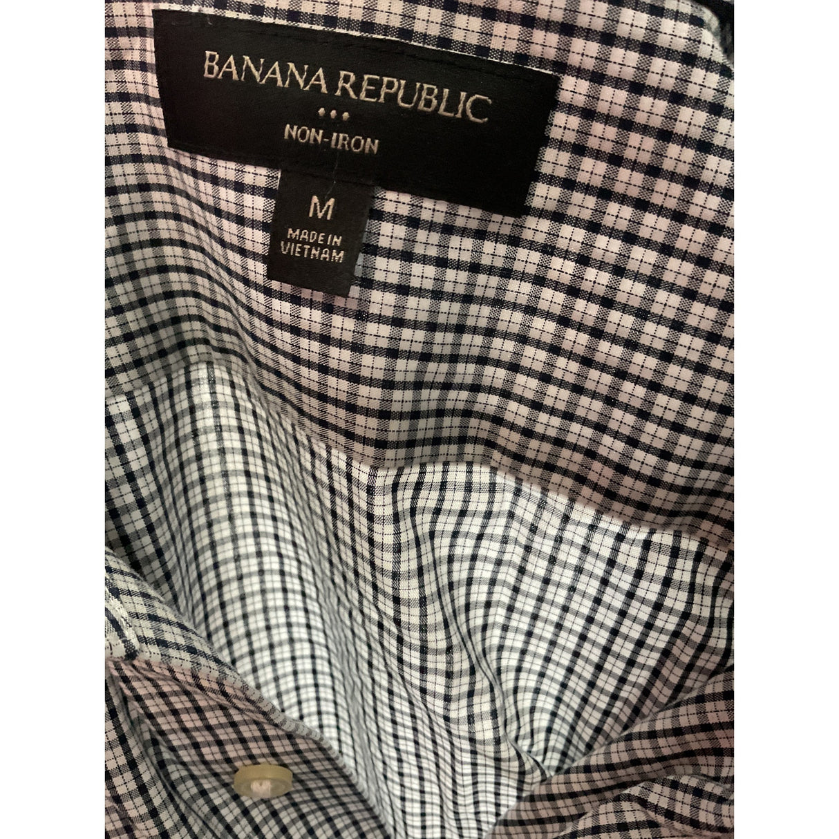 Banana Republic Men's Multicolor Button-Up Shirt