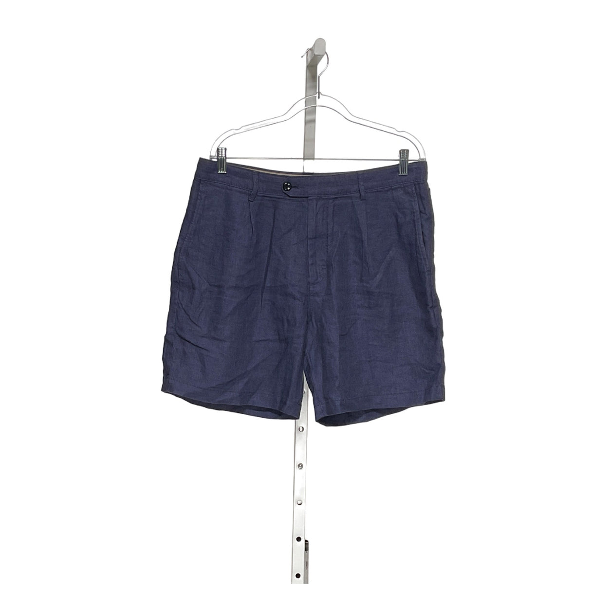 Banana Republic Men's Blue Linen Bermuda Shorts