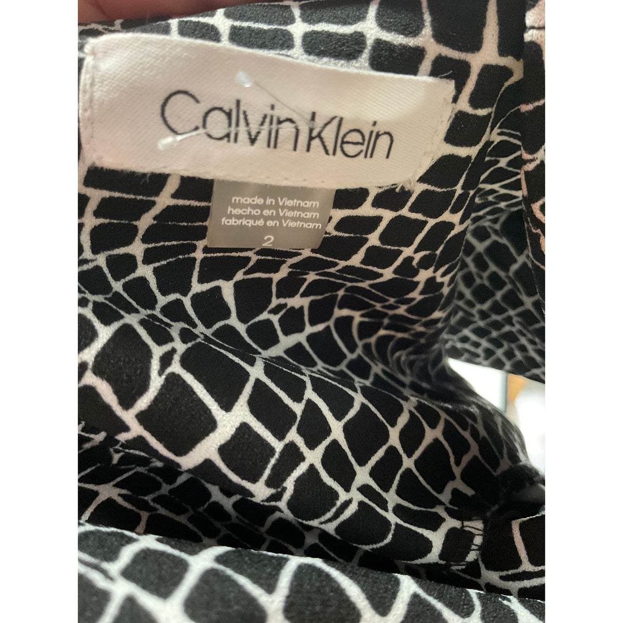 Calvin Klein Women's Black Jumpsuit Size 2