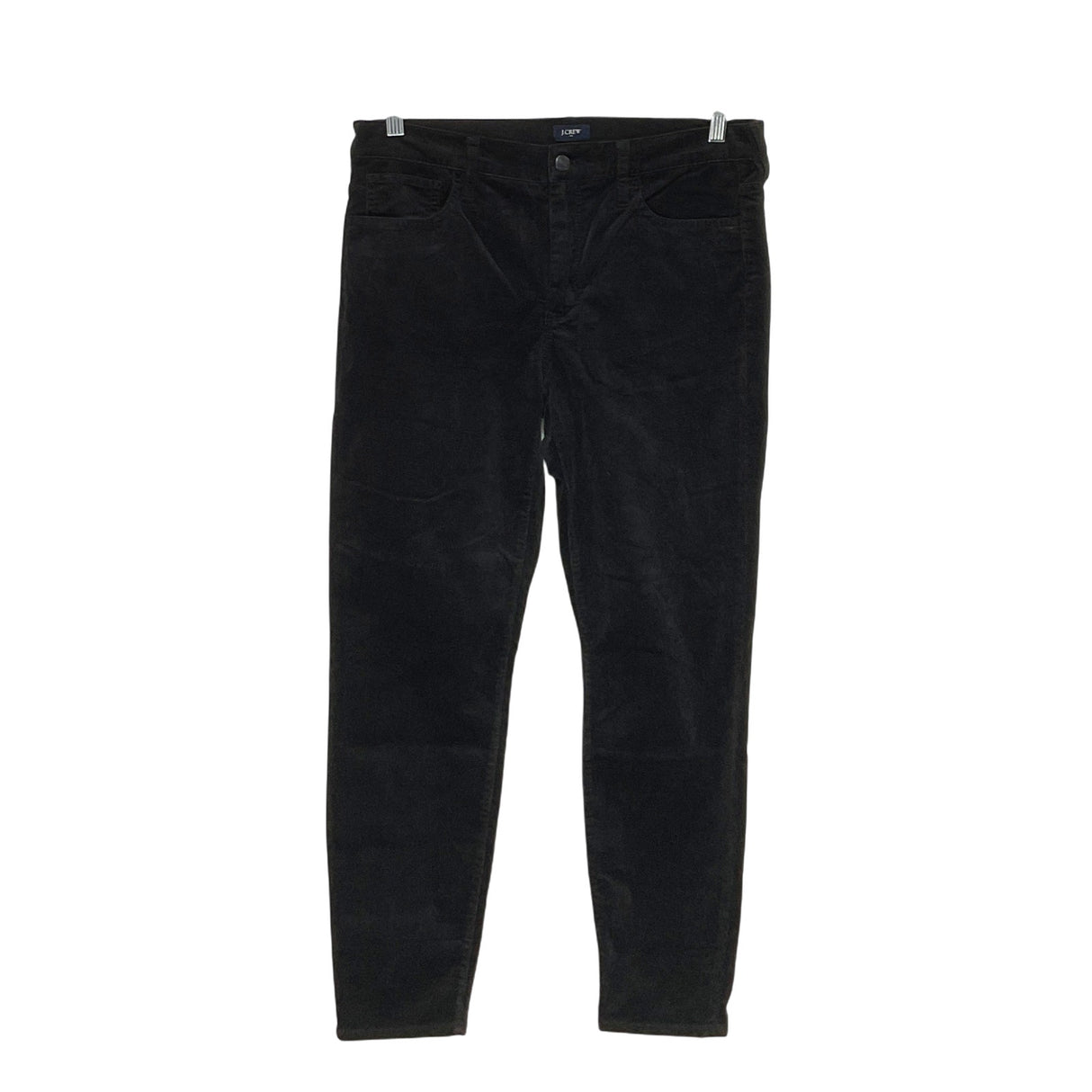 J. Crew Women's Black Corduroy Straight Pants