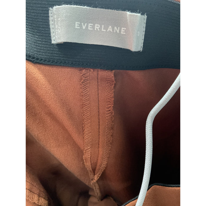 Evereve Brown Ankle Pants - Size 10