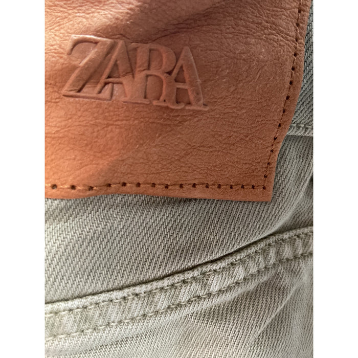 ZARA Green Ankle Jeans - Women's Size 4