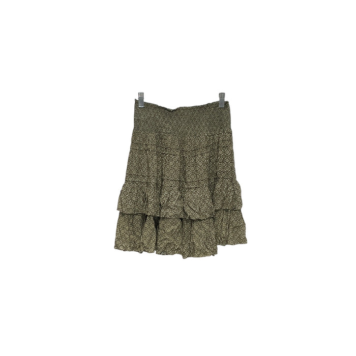 LRL Green Petite Mini Skirt Size 2P