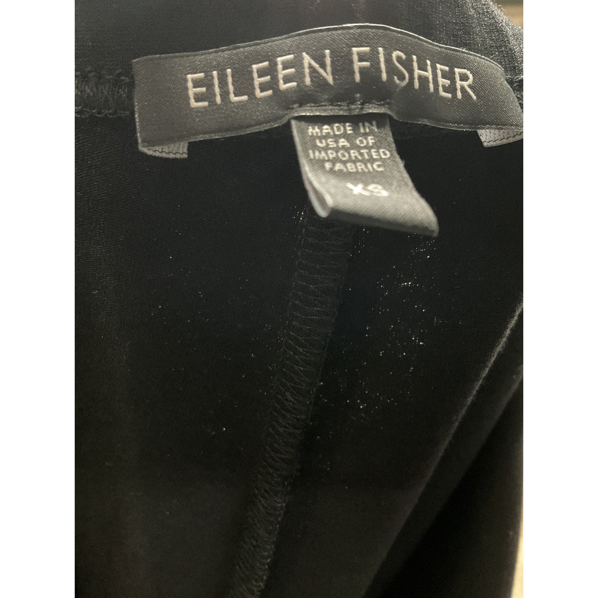 Eileen Fisher Black Flannel Leggings - Size XS