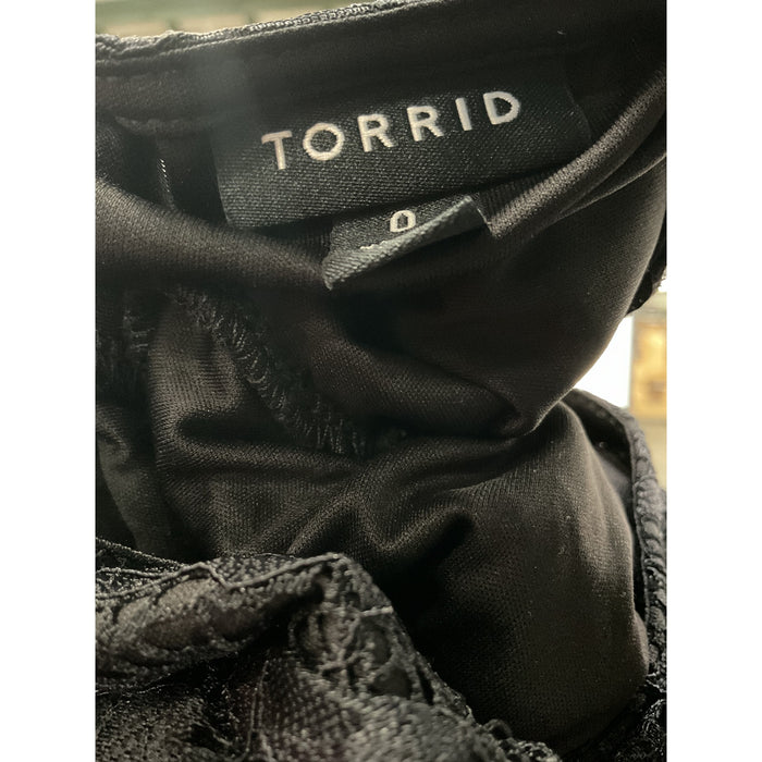 Torrid Black Blouse - Size 0