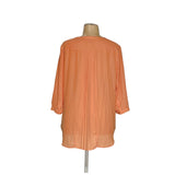 Chico's Orange Blouse