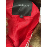 Talbots Red Women's Vest, Size M