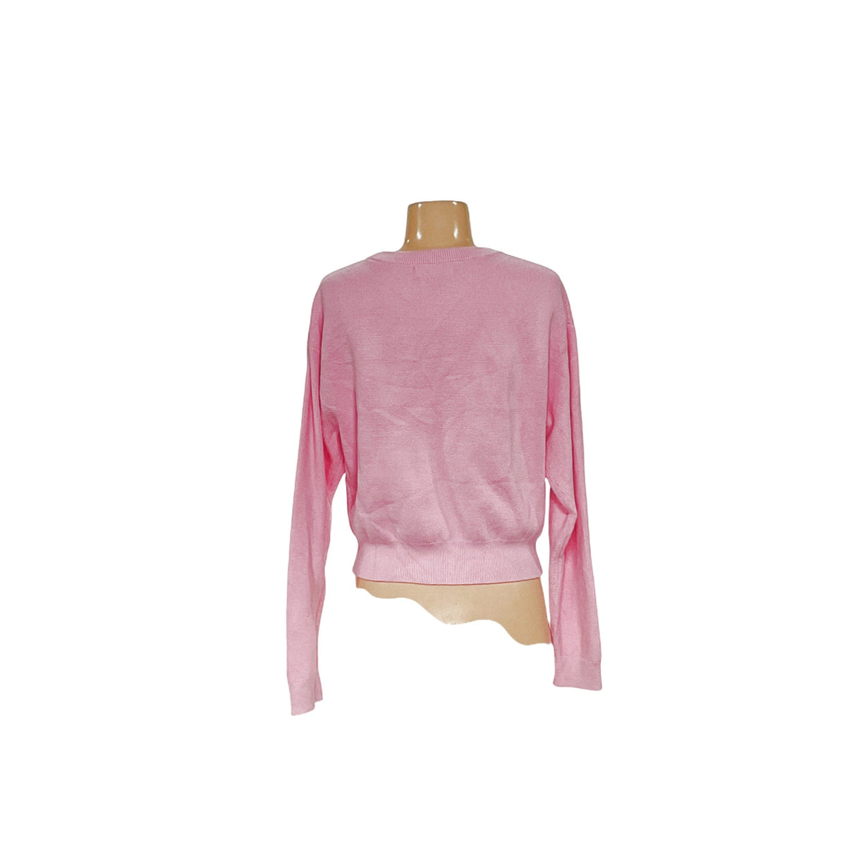 Banana Republic Pink Cotton Sweater - Women's M